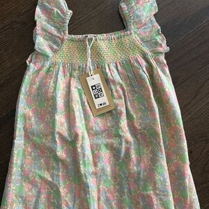 Kids Floral Dress - Multicolor